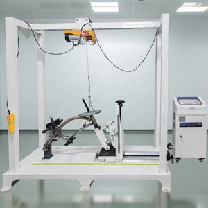 Werkseitiger direkter Fahrrad rahmen Vorderrad gabel Vorwärts fallende Schlag prüfmaschine ISO-Rahmen-Haltbarkeit prüfgeräte - Product Image 6
