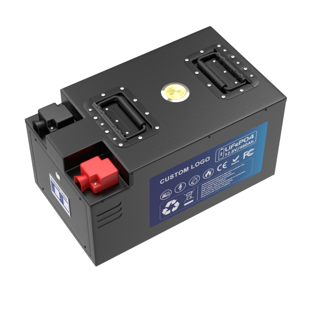 Deep Cycle 12v 100ah 200ah 230ah 300ah 460ah Lithium Iron Phosphate Battery 12v 460ah Lifepo4 Battery Pack for Rv/camper
