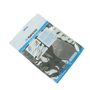 Custom Zipper Bag Electronic Product Packaging Plastic <strong>Zip</strong> Lock <strong>Pouches</strong> Data Line Stand up <strong>Pouch</strong> - Product Image 1