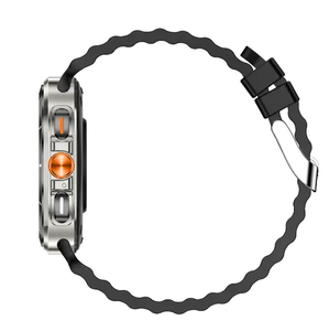 Z7 Siêu 1.46 Inch HD Màn Hình Thời Gian Thực Tin Nhắn Thông Báo Phát Hiện Sức Khỏe Bt Cuộc Gọi Thông Minh Đồng Hồ Chống Thấm Nước IP68 SOS La Bàn - Product Image 4