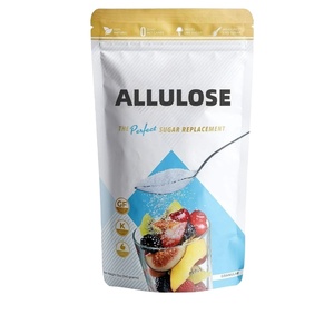 Alulosa en Polvo de Alta Pureza 99% al por Mayor, Cristales de Alulosa, Edulcorante de Fruta del Monje con Alulosa Marrón - Product Image 1