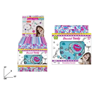 Kit de fabrication de bracelets tendance pour filles de 3 ans et plus, jouet de création de bijoux - Product Image 1