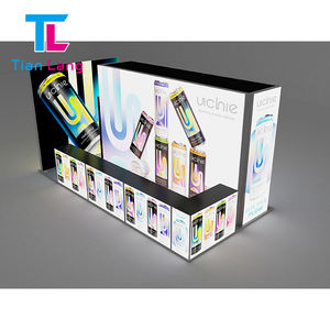 Caja de luz Led portátil de fácil montaje de 10x10 pies, exhibición de exposición, cabina de Feria Comercial de tela SEG personalizada - Product Image 1