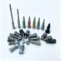Tornillo de Acero Inoxidable Ranurado con Hombro, Métrico, de Alta Precisión, para CPU Industrial, Piezas Mecánicas, 304 SS