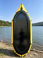 Packraft en PVC/TPU Kaokapalll pour l'aventure en rivière, eaux calmes et rapides