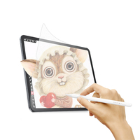 गर्म बेचने उत्पाद निविड़ अंधकार मैट कागज बनावट फिल्म Ipad के लिए ड्राइंग की तरह कागज स्क्रीन रक्षक 9