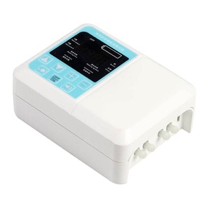 Système d'arrosage automatique à double pompe à énergie solaire pour plantes en pot avec minuterie numérique pour usage extérieur - Product Image 3