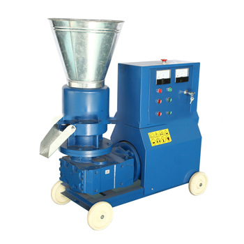 100kg h Biomass Flat Die Wood