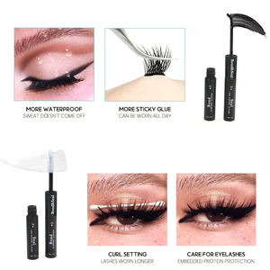 Pegamento para Pestañas DIY, Pegamento para Extensiones de Pestañas en Racimo, Súper Duradero, Fuerte Fijación, Pegamento para Pestañas DIY - Product Image 3