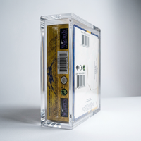 Boîtier de protection magnétique en acrylique transparent pour ETB - Boîte sur mesure avec protection UV pour Black Bolt et objets de collection TCG