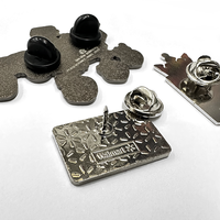 Épinglette en émail personnalisée, badge métallique sur mesure, broche à logo personnalisé, cadeau pour entreprise, accessoire pour vêtements et sacs à dos