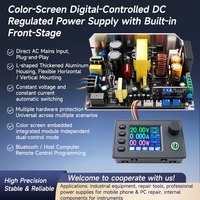 Module d'alimentation CC réglable CNC WUZHI WP3010 avec écran couleur intégré et pré-étage, 32V 10A 320W