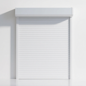 Puerta de Garaje Enrollable de Aleación de Aluminio con Motor Tubular y Protección Antirrobo - Product Image 1