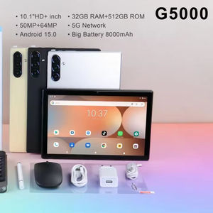 G Vill G5000 Tablette Android 10.1 pouces 32GB Tablettes Ordinateur 10.1 pouces IPS HD Display WiFi 5G SIM Card Slot GPS 11 "Tablet PC - Product Image 2
