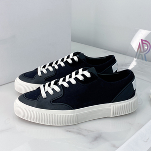 Chaussures de créateur de haute qualité en cuir de veau, style minimaliste, basses, avec amorti, tendance, décontractées, de luxe, pour la marche - Product Image 1