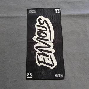 Serviette de sport en microfibre avec logo personnalisé à quantité minimale de commande bas Serviette de sueur en microfibre double face avec impression numérique Style uni pour adultes - Product Image 2