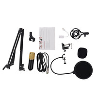 Microphone capacitif BM-800 réseau K-l'enregistrement de chansons micro NB-35 support BOP Carte Son USB ensemble
