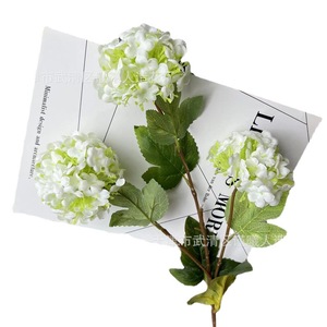 Fleurs artificielles en forme de boule de neige Jinxi, 70 cm, fleurs en soie, décoration de mariage, accessoire de décoration pour la maison - Product Image 5