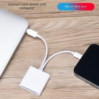 Lector de Tarjetas SD y TF Externo Elinkfa 4 en 1 Tipo-C USB3.2 para iPhone y PC