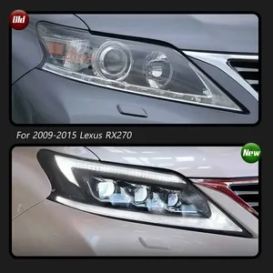 Feux de voiture LED universels, phares clairs, accessoires d'éclairage automobile durables pour Lexus RX 2009-2015 - Product Image 5
