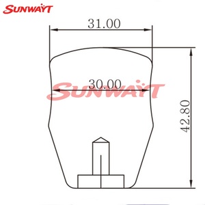 Manette carrée Nobi avec tête transparente, bouton de commande pour machine d'arcade, pièces de rechange - Product Image 6