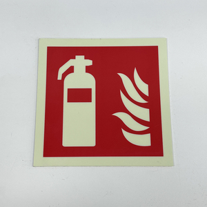Señal DE TRÁFICO DE PVC fotoluminiscente Junting, símbolo de extintor de incendios luminoso, símbolo de Control de seguridad contra incendios, símbolo de Control de incendios 150x150mm - Product Image 5