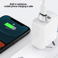 Adaptor USB ke Type C OTG, Konverter USB-C Male ke Micro USB Type-C Female untuk iPhone iPad Samsung S20 Konektor USBC OTG