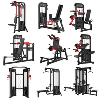 Machine de squat à 45 degrés robuste, presse à jambes professionnelle à charge libre, équipement de fitness commercial pour salle de sport