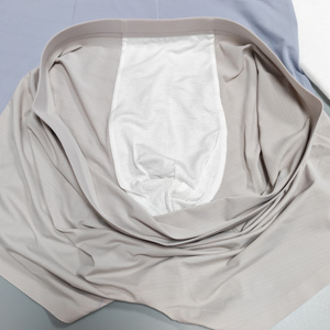 Wholesale Premium Men Underpants <b>Boxer</b> <b>Long</b> Leg Breathable Open Front Men Mid Rise <b>Boxer</b> Underwear Custom Logo Nylon 5 Color - Product Image 5
