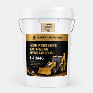 Huile hydraulique anti-usure en gros <span class=keywords><strong>L</strong></span> HM HV VG22 32 46 68 <span class=keywords><strong>HL</strong></span> 46 pour excavatrices, bulldozers, engins agricoles, construction et mines - Product Image 1