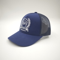 Gorra Trucker Personalizada de Alta Calidad en Lona de Poliéster/Algodón con Diseño Herringbone, Malla Bordada Richardson 112, Estilo Hip Hop Multipanel