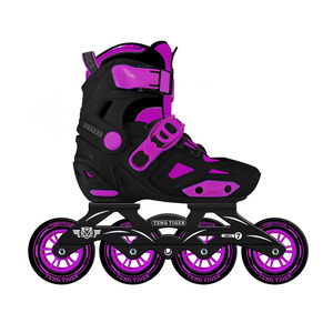 <span class=keywords><strong>Flying</strong></span> Tiger Pro Hard Boot 3 Big Wheel 110mm Junior Freestyle Patins à roulettes urbains en plein air Patins à roues alignées - Product Image 5