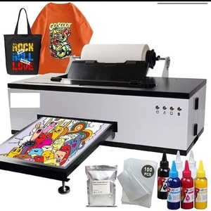 Tienda Online's Hot Sale A2 8-Head Impresora automática de inyección de tinta Eco-Solvente Grado I3200 para sublimación Taza plana Flex Label Egg - Product Image 4