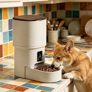 Smart Automatic Pet <b>Feeder</b> Wifi Control Smart Pet <b>Feeder</b> Camera View Automatic Pet <b>Feeder</b> For <b>Cat</b> Dog - Product Image 1