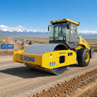 Rouleau compresseur vibrant à tambour unique de 20 tonnes XS203J |   Compacteur de sol à moteur Shangchai