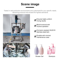 Machine de mélange de détergent liquide, cuve chauffante électrique 50L/100L/200L, personnalisable, pour la transformation alimentaire et des liquides