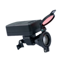 Lampe frontale HL8260 combinée à une loupe chirurgicale colorée SLT, conception intégrée sans fil, filtre jaune