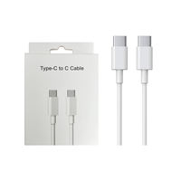 Câble de téléphone Type C vers Type C 1m 20w Charge rapide Câble de données USB C pour iPhone 16 11 12 13 14 15 Pro Max