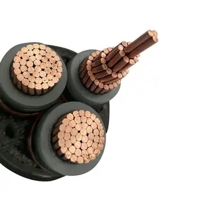 Medium Volta Koper Gepantserde Kabel 3 Core 4 Core 50 95 120 185Sq Mm 15kv Kabel Met Concurrerende Prijs