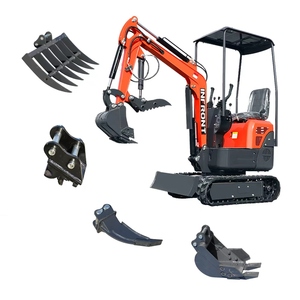 Nuevo Diseño 2026: Mini Excavadora de Orugas de <span class=keywords><strong>3</strong></span> Toneladas con Motor Euro V, Minicargadora Agrícola con Horquillas Kawasaki de Ahorro Energético - Product Image 1