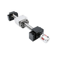 WEEMT Precio de Fábrica Conjunto Completo de Tornillo de Bolas Longitud Personalizada Rosca Izquierda/Derecha Kit de Movimiento Lineal para Impresora 3D