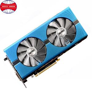 Original Nouveau en stock pour SAPPHIRE Radeon RX <span class=keywords><strong>590</strong></span> 8 GO <span class=keywords><strong>NITRO</strong></span> + GDDR5 8400Mbps Mémoire bus 256bit Carte Graphique - Product Image 2