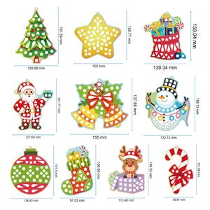 Autocollants mosaïques pour enfants, jouets faits main, bricolage, autocollants miroir brillants à colorier, autocollants de vacances - Product Image 4
