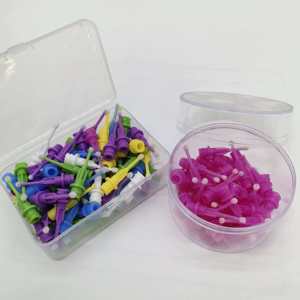 Aguja Aplicadora de Flocos Dentales para Uso Odontológico, Herramienta Profesional para la Aplicación Precisa de Medicamentos Dentales - Product Image 5