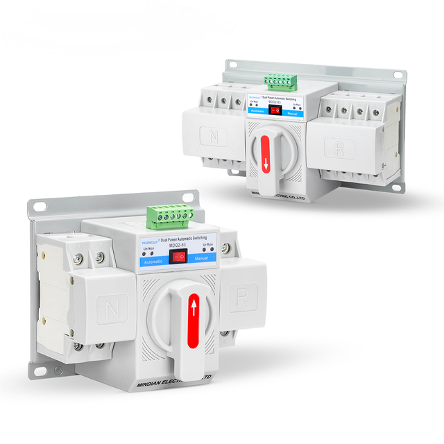 MOREDAY 63A Automatic Generator 2P 3P 4P Transfer Switch Controller Ats Dual Power Changeover Switch