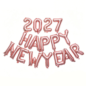 Palloncini per Capodanno 2027, 16 Pollici, Striscione con Lettere in Mylar, Decorazioni per Festa di Capodanno 2027 e Anniversari - Product Image 6