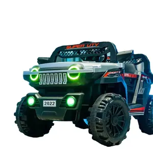 2023 swing double-drive four-wheel electric car 2-6 years old boys and girls toys Bluetooth RC electric car