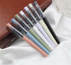 高品質DXブランド0.5mmゲルインクペン、学生向け販促用、ロゴカスタマイズ可能、黒インク、プラスチック素材、長さ14.1cm - Product Image 4