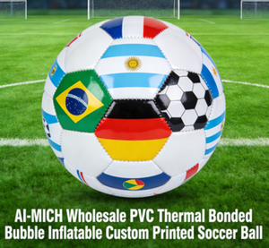 AI-MICH Venta al por Mayor de Artículos de Animación Personalizados de PVC y PU, Boletos de Entrada, Artículos Promocionales para Fanáticos, Balones de Fútbol para Eventos - Product Image 4