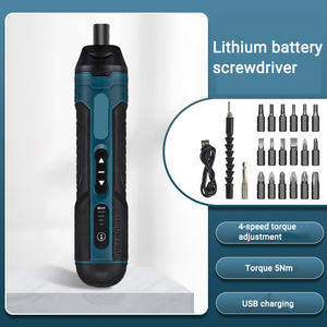 Tournevis sans fil réglable à moteur à balais, couple de 4 Nm, avec batterie lithium-ion pour le bricolage et l'industrie - Product Image 4